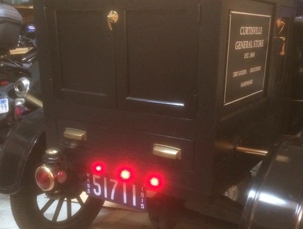 Tail lights wired to the headlight switch