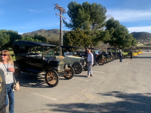 Line of cars