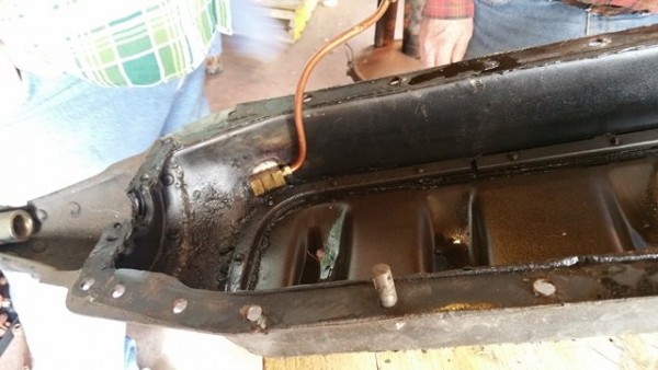 Model T Oil System front of pan.jpg