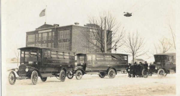school busses and a flying saucer.JPG