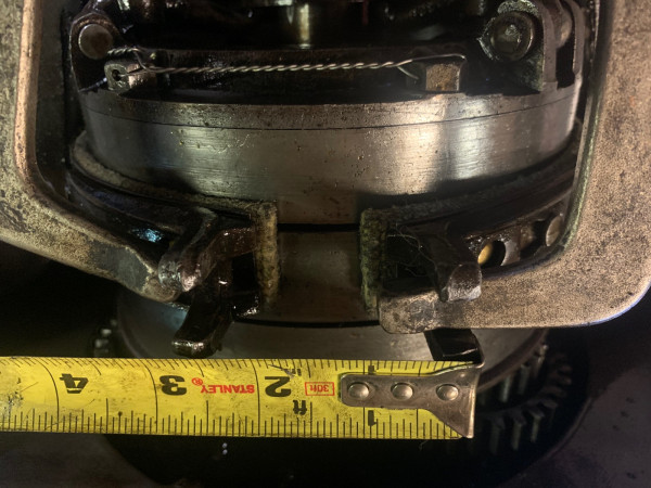 Space needed for lugs 2 3/4”