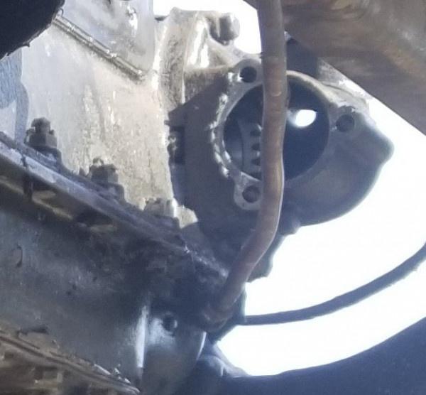 External connection at pan