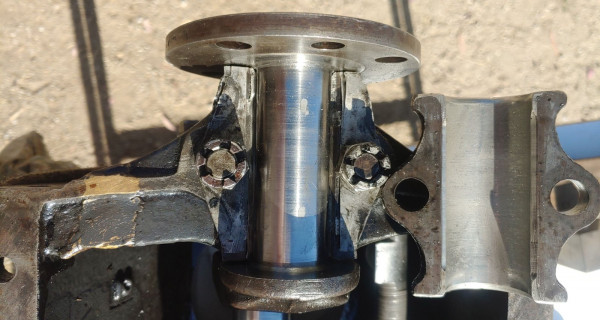 cap, crank and brazing
