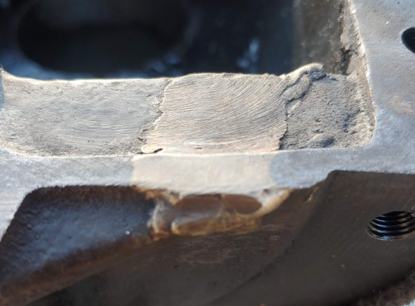 Braze from outside