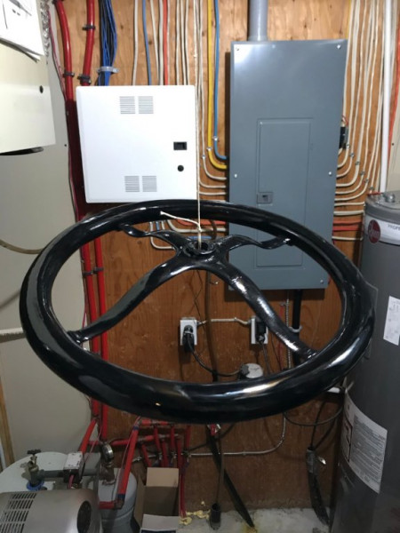 drying in the furnace room