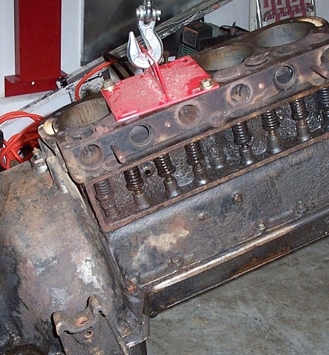 Engine plate on block  ( .jpg