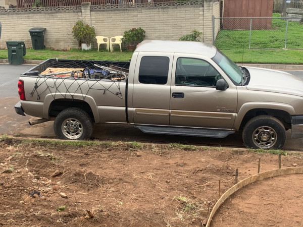 Loaded truck