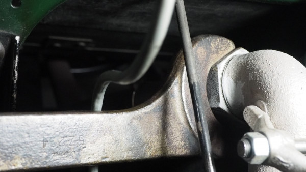 I got to use the packing nut wrench I bought at the Iola Car Show and Swap meet this year.